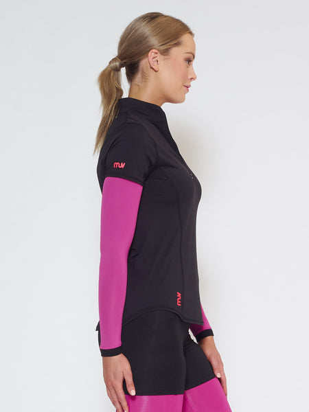 MUV Sportswear_FLARE MUV Tube Sleeve_Colour Wild Purple_UV Protecting Sportswear