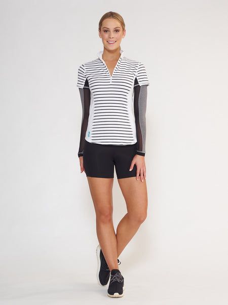 MUV Sportswear_FLARE MUV Tube Sleeve with Mesh_Colour Steel_UV Protecting Sportswear