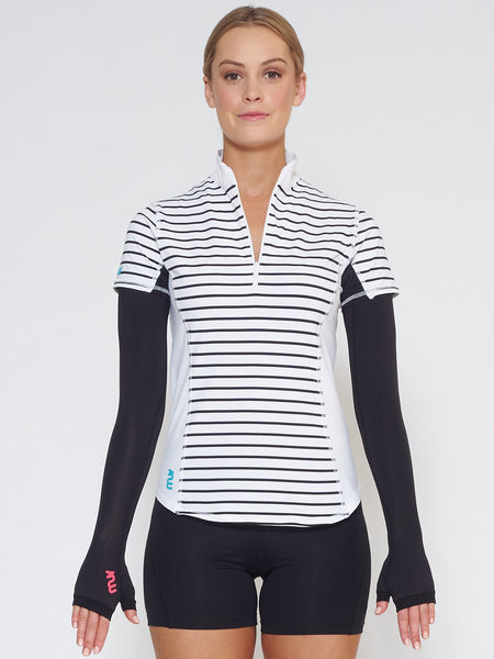 MUV Sportswear_SCORCH Full-Arm GLUV_Colour Black_UV Protecting Sportswear