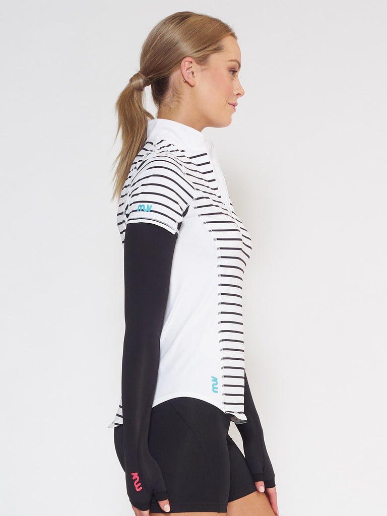 MUV Sportswear_SCORCH Full-Arm GLUV_Colour Black_UV Protecting Sportswear