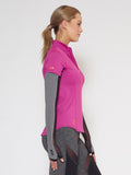 MUV Sportswear_SCORCH Full-Arm GLUV with Mesh_Colour Steel_UV Protecting Sportswear