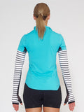 MUV Sportswear_SCORCH Full-Arm GLUV with Mesh_Colour Stripe_UV Protecting Sportswear