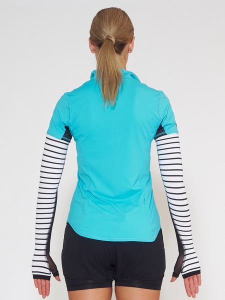 MUV Sportswear_SCORCH Full-Arm GLUV with Mesh_Colour Stripe_UV Protecting Sportswear