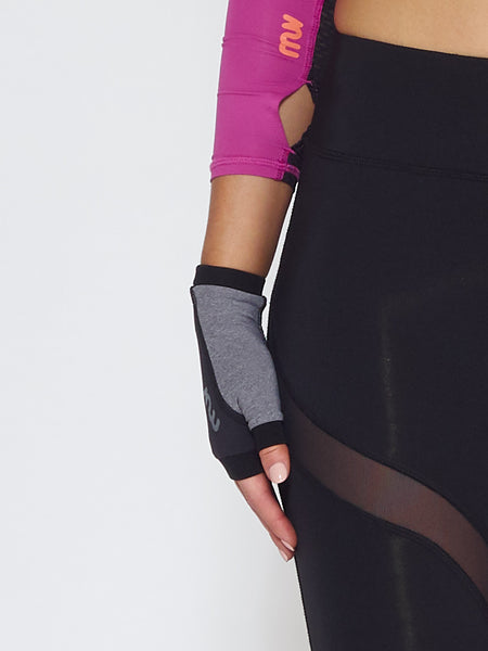 MUV Sportswear_OZONE GLUV_Colour Black_UV Protecting Sportswear
