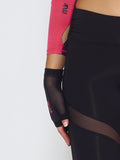 MUV Sportswear_OZONE GLUV with Mesh_Colour Black_UV Protecting Sportswear