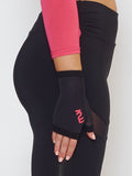 MUV Sportswear_OZONE GLUV with Mesh_Colour Black_UV Protecting Sportswear