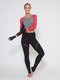 MUV Sportswear_OZONE GLUV with Mesh_Colour Black_UV Protecting Sportswear