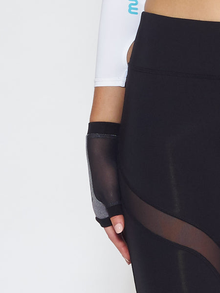 MUV Sportswear_OZONE GLUV with Mesh_Colour Steel_UV Protecting Sportswear