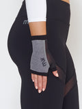 MUV Sportswear_OZONE GLUV with Mesh_Colour Steel_UV Protecting Sportswear