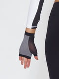 MUV Sportswear_OZONE GLUV with Mesh_Colour Steel_UV Protecting Sportswear