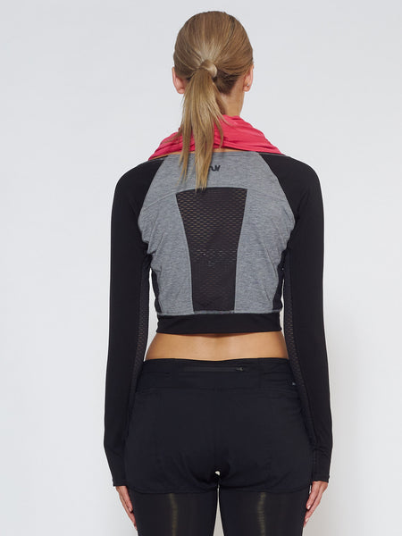 MUV Sportswear_ECLIPSE Sun Hood/Scarf_Colour Azalea_UV Protecting Sportswear