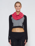 MUV Sportswear_ECLIPSE Sun Hood/Scarf_Colour Azalea_UV Protecting Sportswear