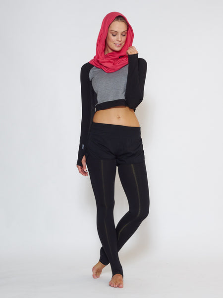 MUV Sportswear_ECLIPSE Sun Hood/Scarf_Colour Azalea_UV Protecting Sportswear