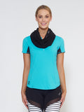 MUV Sportswear_ECLIPSE Sun Hood/Scarf_Colour Black_UV Protecting Sportswear