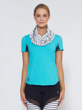 MUV Sportswear_ECLIPSE Sun Hood/Scarf_Colour Stripe_UV Protecting Sportswear
