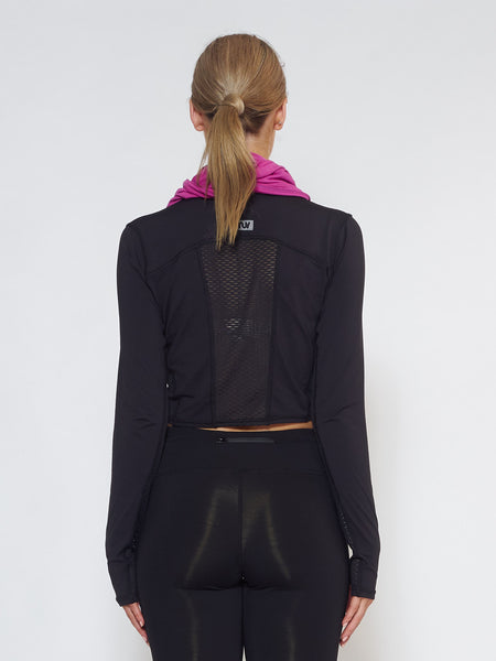 MUV Sportswear_ECLIPSE Sun Hood/Scarf_Colour Wild Purple_UV Protecting Sportswear