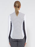 MUV Sportswear_LIQUID Long-Sleeve Collared Shirt_Colour Stripe_UV Protecting Sportswear