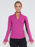 MUV Sportswear_LIQUID Long-Sleeve Collared Shirt_Colour Wild Purple_UV Protecting Sportswear