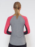 MUV Sportswear_DRIFT Long-Sleeve Top_Colour Azalea_UV Protecting Sportswear